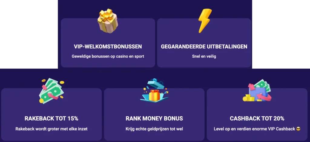 De belangrijkste kenmerken van IgoBet